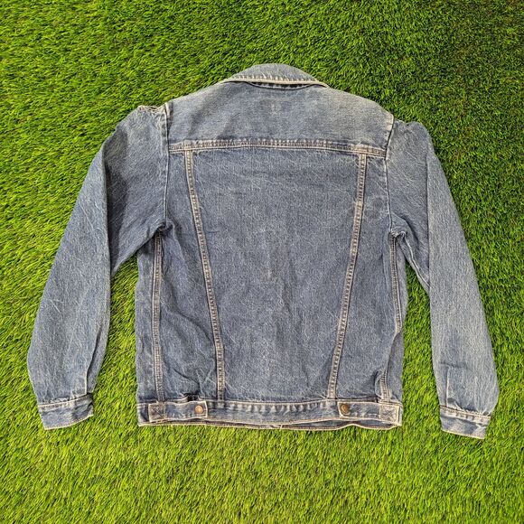 Vintage Calvin-Klein Denim Jacket Womens Medium 20x24 Blue - Picture 2 of 16